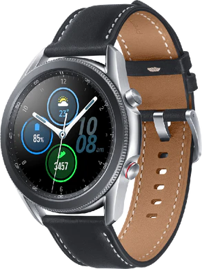 Samsung Galaxy watch 3 lte 45mm argent couverture à droite