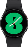 Samsung Galaxy Watch 4 40mm zwart voorkant