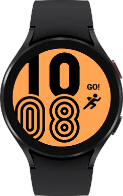 Samsung Galaxy Watch 4 44mm zwart voorkant