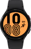 Samsung Galaxy Watch 4 44mm zwart voorkant