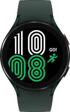 Samsung Galaxy Watch 4 44mm groen voorkant