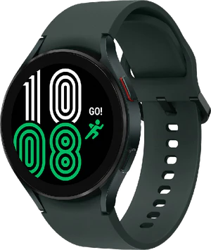 Samsung Galaxy Watch 4 44mm groen voorkant rechterzijkant