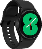 Samsung Galaxy Watch 4 4G 40mm black front left side
