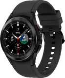 Samsung Galaxy Watch 4 Classic 42mm black front right side