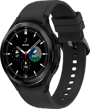 Samsung Galaxy Watch 4 Classic 46mm svart foran høyre side