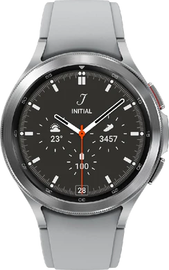 Samsung Galaxy Watch 4 Classic 46mm sølv foran