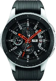 Samsung Galaxy Watch 4G 46mm zilver voorkant