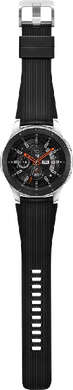 Samsung Galaxy Watch 4G 46mm zilver voorkant geopend