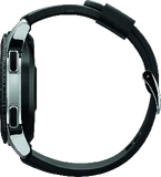Samsung Galaxy Watch 4G 46mm zilver rechterzijkant
