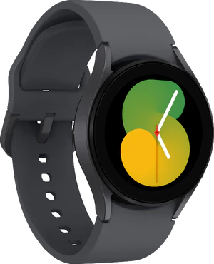 Samsung Galaxy Watch 5 4G 40mm grå foran venstre side