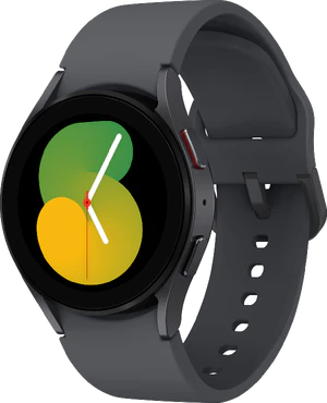 Samsung Galaxy Watch 5 4G 40mm grå foran høyre side