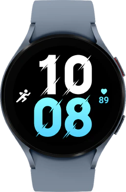 Samsung Galaxy Watch 5 4G 44mm blauw voorkant