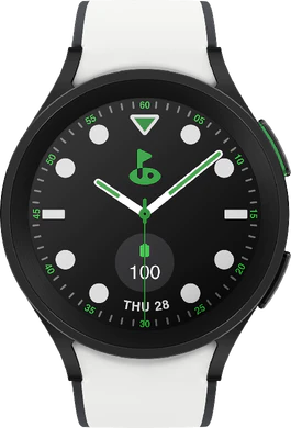 Samsung Galaxy Watch 5 Pro wit titan golf edition voorkant