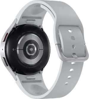 Samsung Galaxy Watch 6 44mm silver tillbaka höger sida stängd