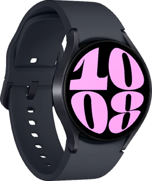 Samsung Galaxy Watch 6 4G 40mm negro tapa delantera lado izquierdo cerrado