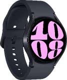 Samsung Galaxy Watch 6 4G 40mm negro tapa delantera lado izquierdo cerrado