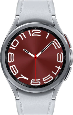 Samsung Galaxy Watch 6 Classic 43mm zilver voorkant