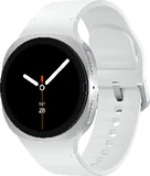 Samsung Galaxy Watch 8 4G 40mm weiß Vorderseite rechte Seite