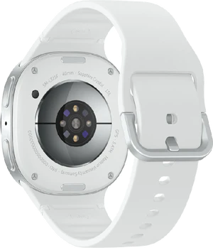 Samsung Galaxy Watch 8 4G 40mm weiß Rückseite rechte Seite
