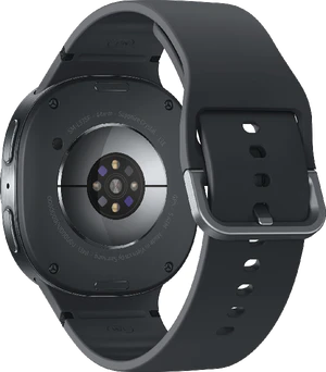 Samsung Galaxy Watch 8 4G 44mm zwart achterkant rechterzijkant