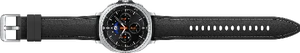 Samsung Galaxy Watch 8 Classic black front flipped