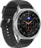 Samsung Galaxy Watch 8 Classic black front left side