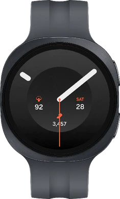 Samsung Galaxy watch 9 40mm 4g graphite zwart grijs voorkant