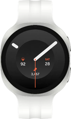 Samsung Galaxy Watch 9 40mm cream hvid front