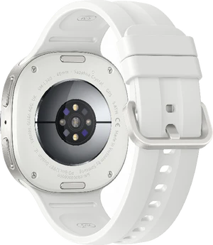 Samsung Galaxy Watch 9 40mm cream hvid bagside højre side