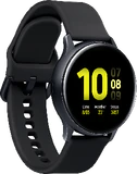 Samsung Galaxy watch active2 40mm zwart voorkant linkerzijkant
