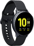 Samsung Galaxy watch active2 44mm sort front venstre side
