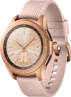 Samsung Galaxy watch pink oro copertina frontale lato destro