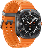 Samsung Galaxy Watch Ultra orange front left side