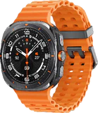 Samsung Galaxy Watch Ultra orange front right side