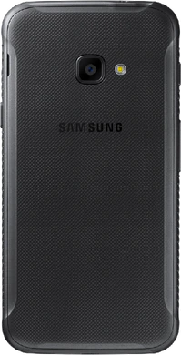Samsung Galaxy XCover 4 svart tillbaka
