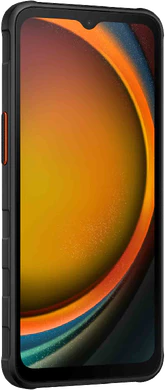 Samsung Galaxy XCover 7 black front left side