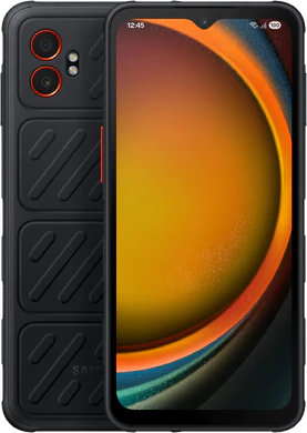 Samsung Galaxy XCover 7 Pro zwart overzicht