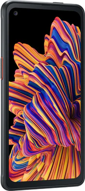 Samsung Galaxy XCover Pro black front left side