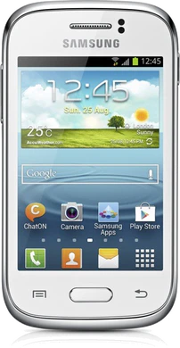 Samsung Galaxy Young voorkant