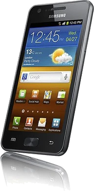 Samsung galaxy z skrås skråstilt