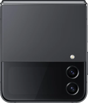 Samsung Galaxy Z Flip 4 zwart voorkant gesloten