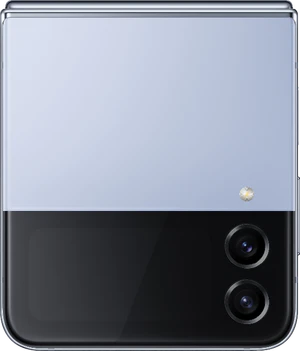 Samsung Galaxy Z Flip 4 blauw voorkant gesloten