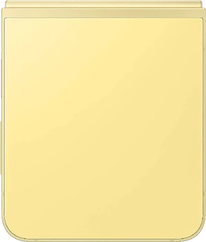 Samsung Galaxy Z Flip 6 yellow back