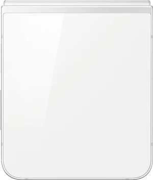 Samsung Galaxy Z Flip 7 FE wit achterkant