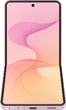 Samsung Galaxy Z Flip 8 pink in side half opened