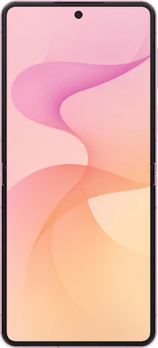 Samsung Galaxy Z Flip 8 pink in side opened