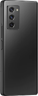 Samsung Galaxy Z Fold 2 black back right side closed
