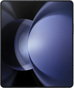Samsung Galaxy Z Fold 5 blue in side
