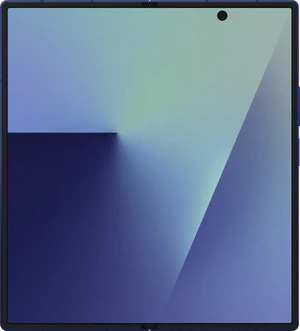 Samsung Galaxy Z Fold 7 blue in side