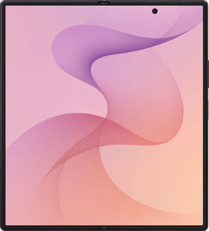Samsung Galaxy Z Fold 8 Ultra paars violet shadow binnenkant geopend